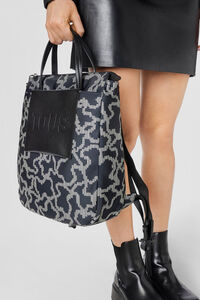 Tous Mochila negra Kaos Pix Soft
