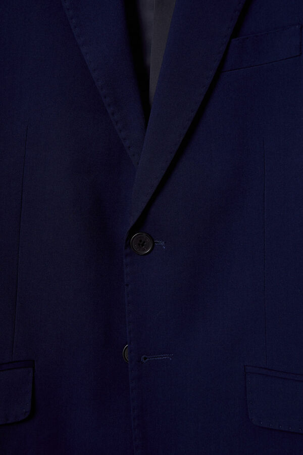 Cortefiel Mid-blue essential suit blazer Navy