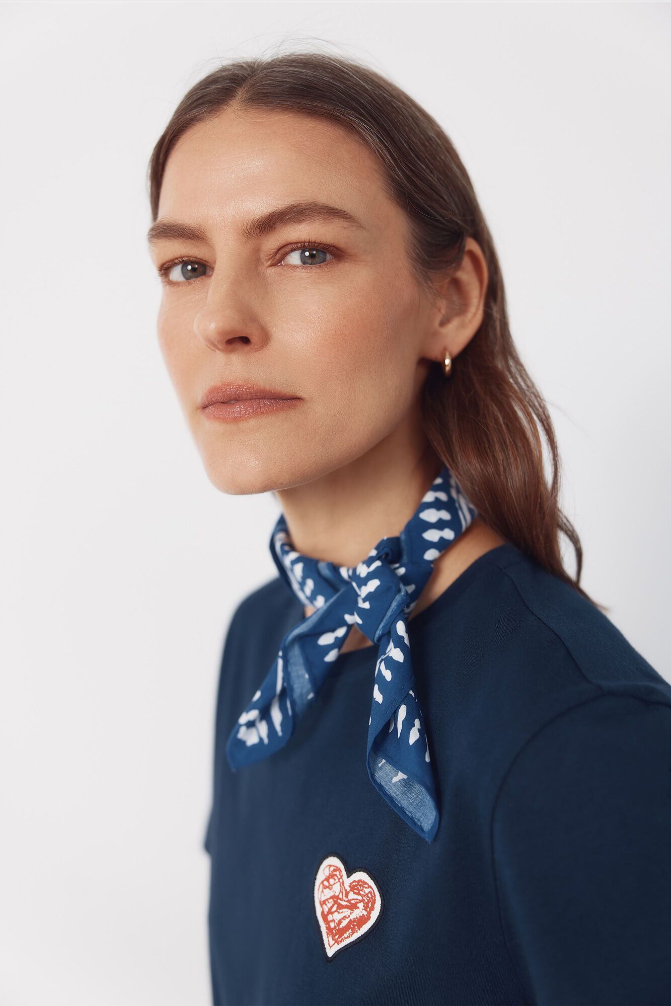 Cortefiel Little hearts bandana