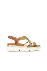 Pikolinos Women's buckle sandals Brown