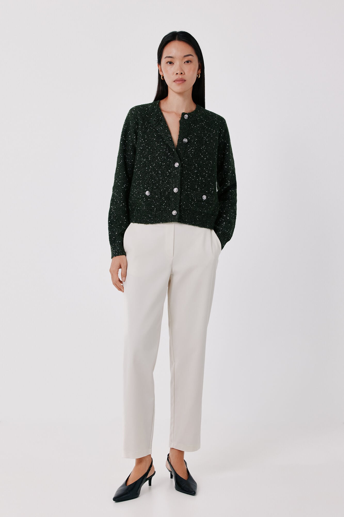 Cortefiel Short button jacket
