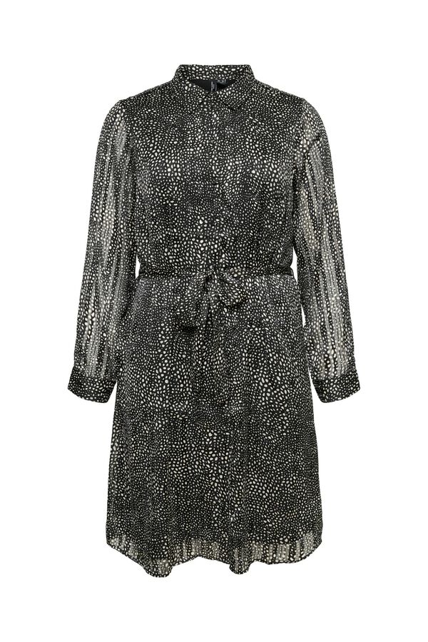 Vero Moda Curve Fluid shirt dress Multicolour