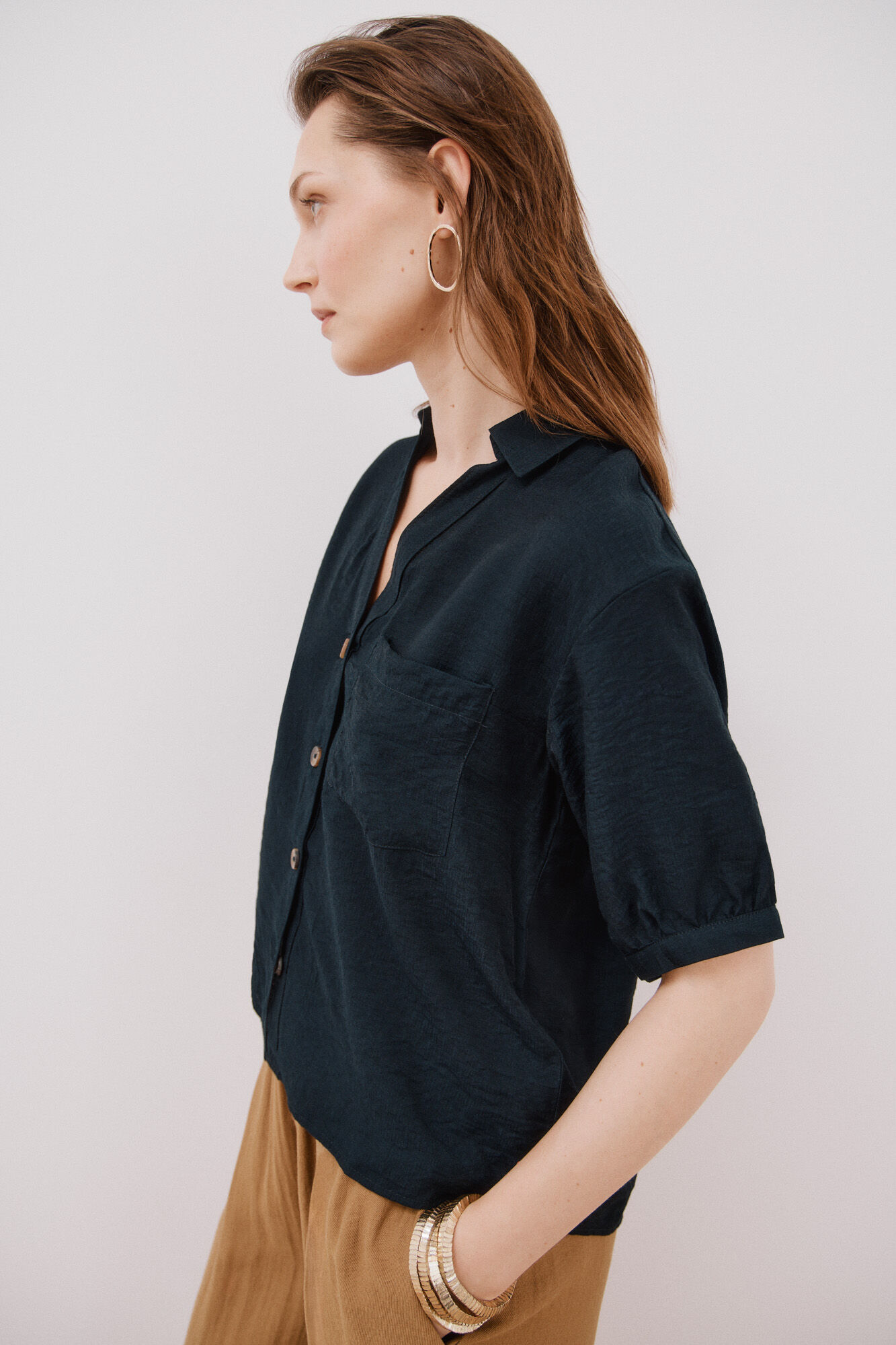 Cortefiel Animal print shirt