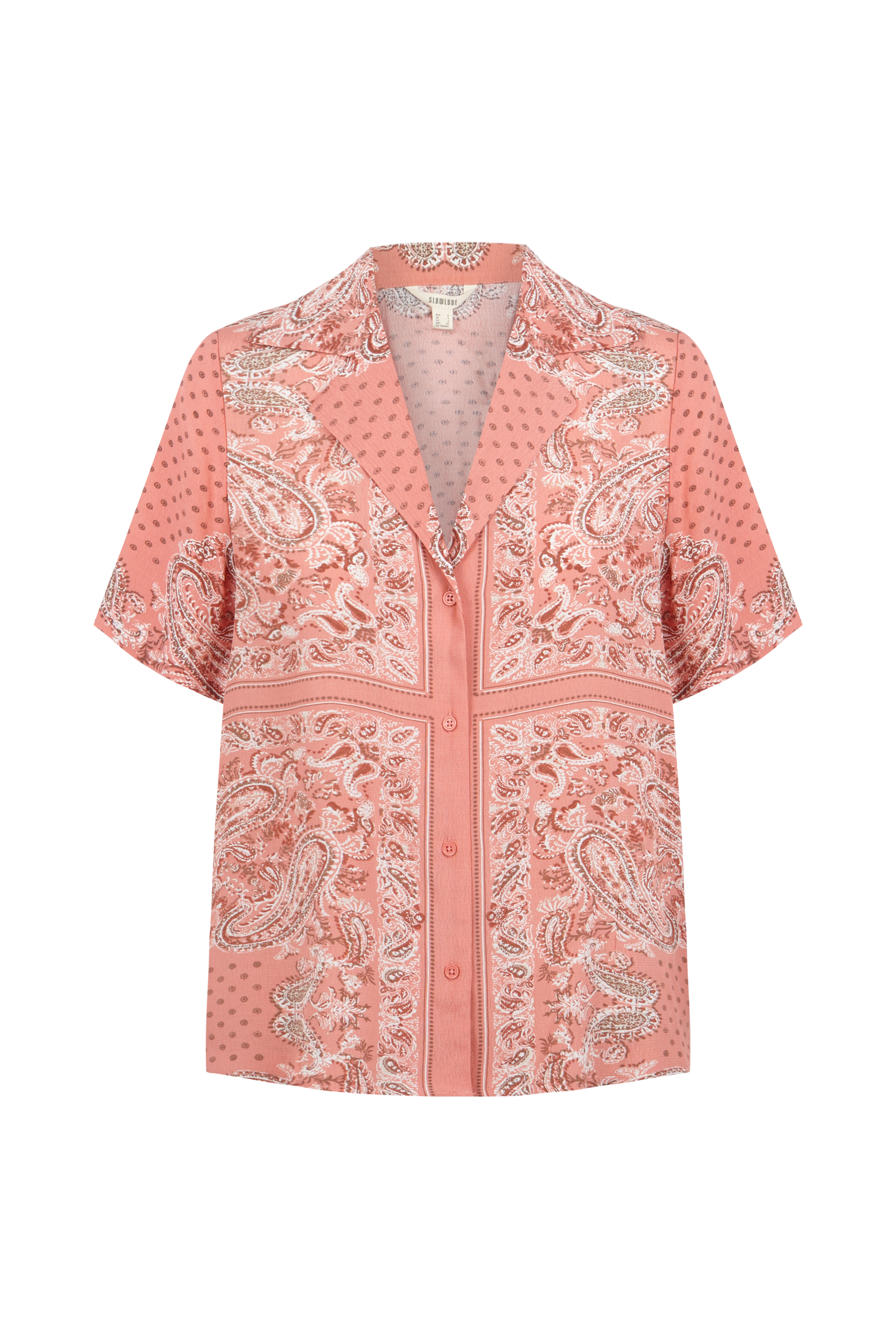 Slowlove Camisa corta estapada