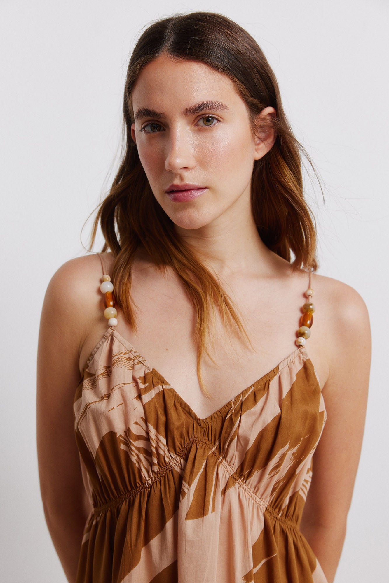 Vila Vestido comprido estampado