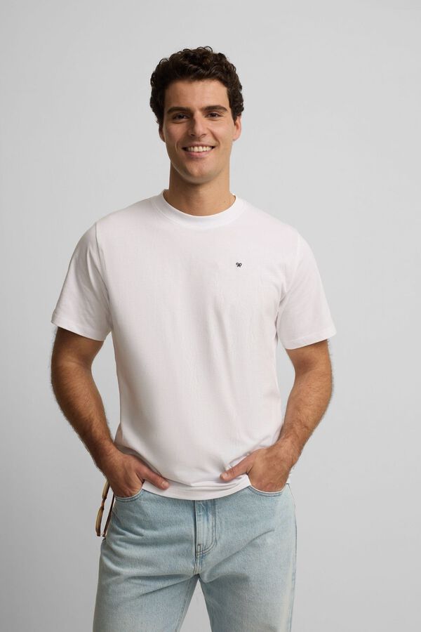 Silbon T-shirt luxury boat Branco