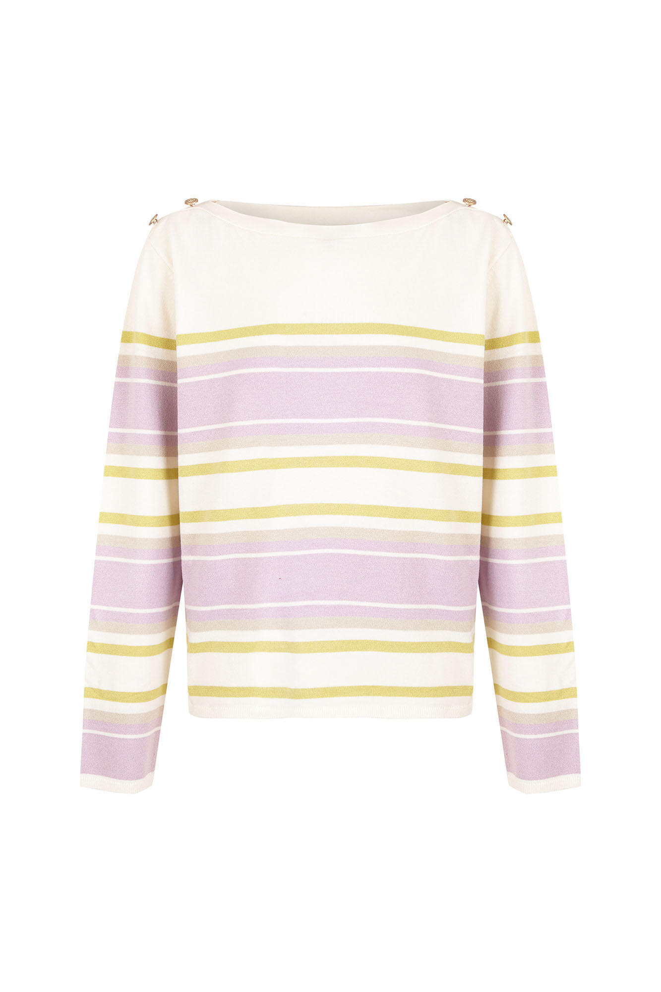 Cortefiel Striped button jumper