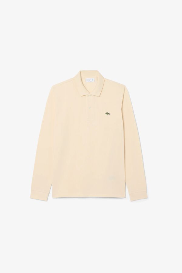 Lacoste Polo piqu&eacute; Tostado