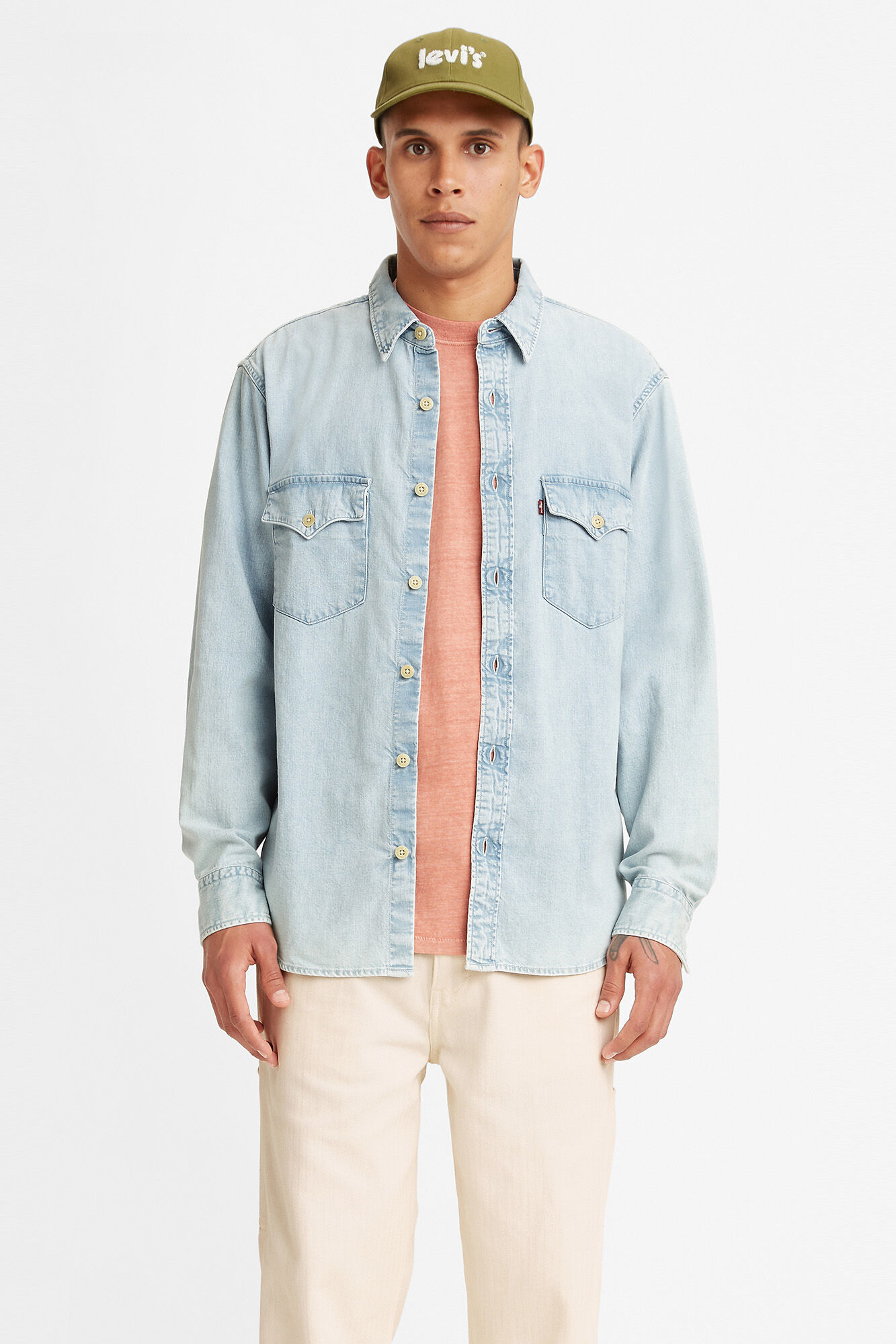 Camisa new arrivals vaquera cortefiel