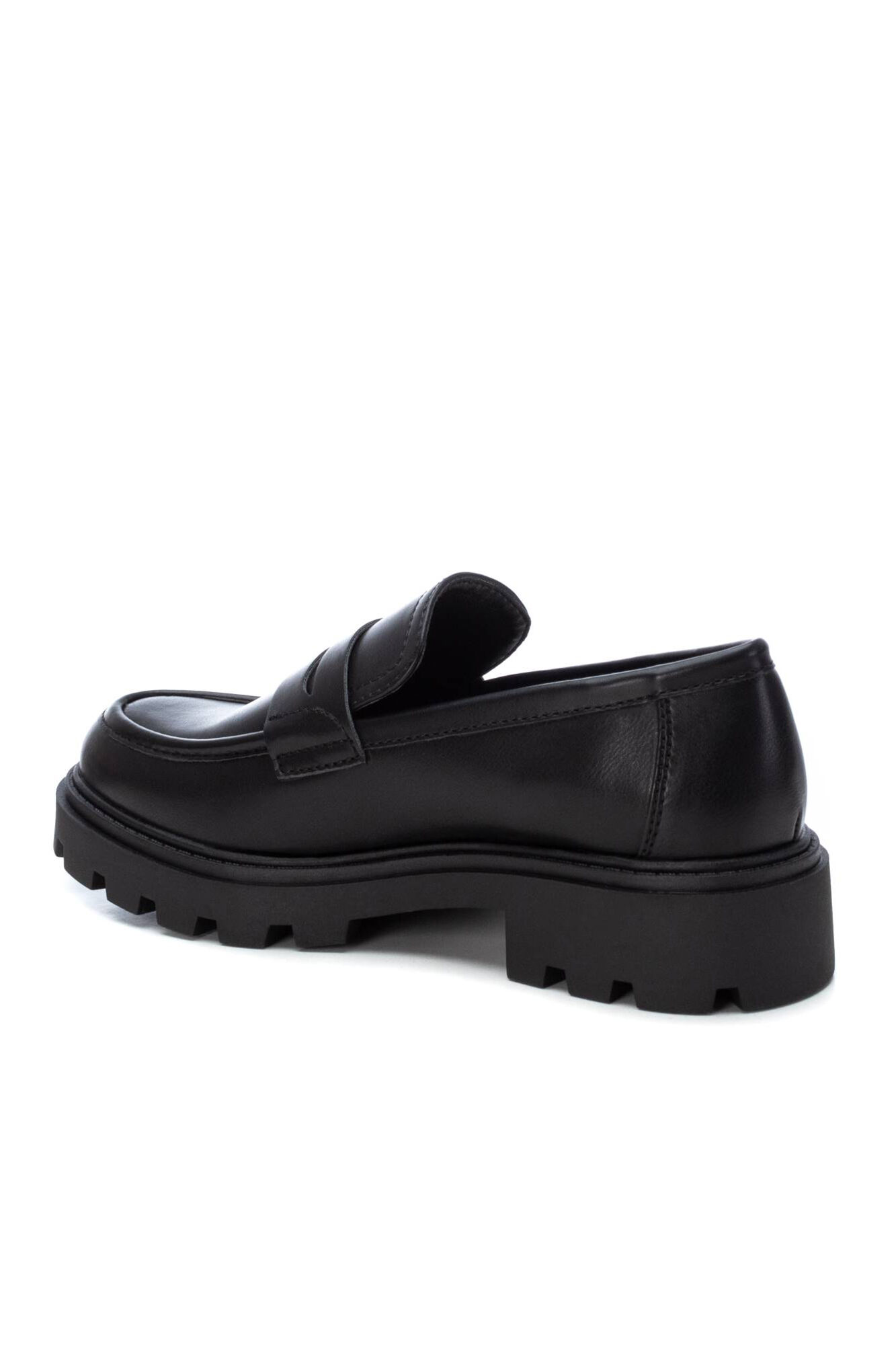 Mocasines se ora negro Zapatos de mujer Cortefiel