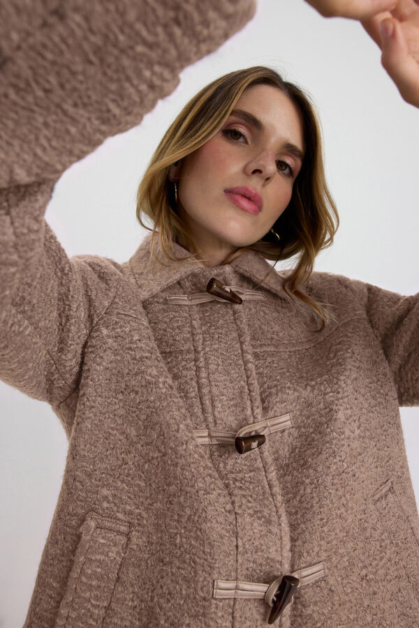 Vero Moda Casaco com fivelas Castanho