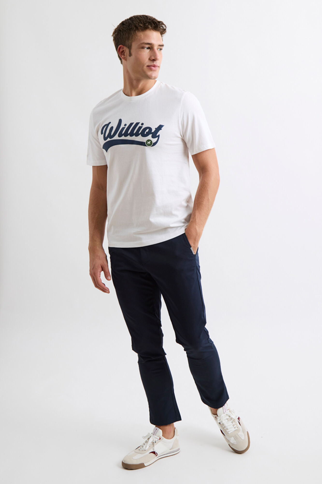 Williot T-shirt com logo vintage