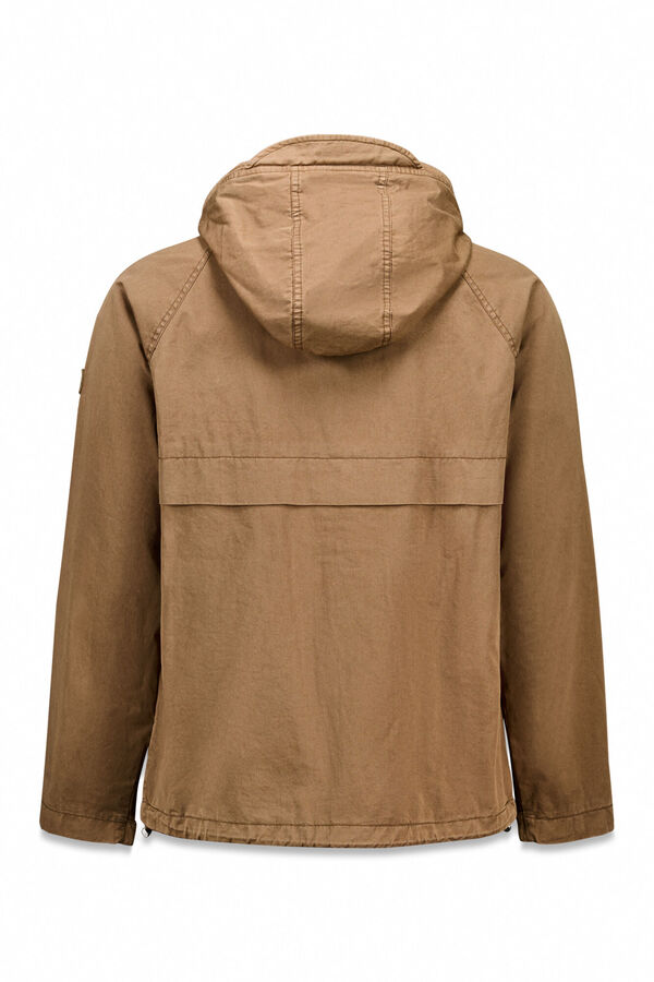 OOTO Parka corta algodón Marrón