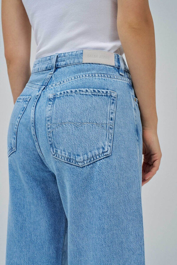 Salsa Jeans Calça jeans de perna larga Azul