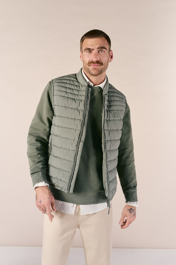 OOTO Colete acolchoado ultraleve Verde