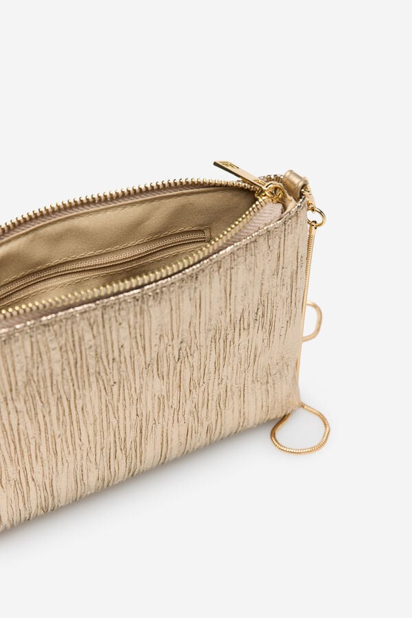 Cortefiel Cartera cadena Dorado