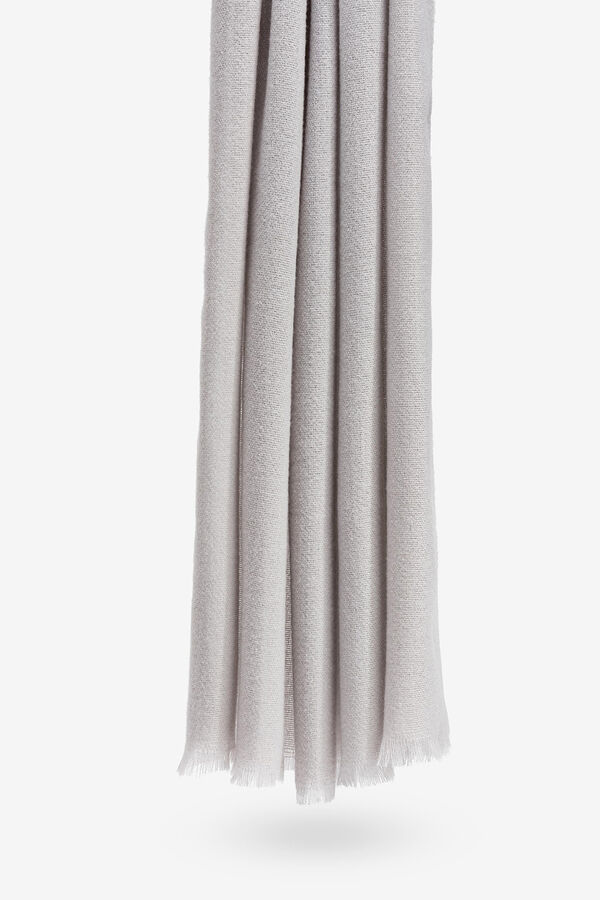 Vilanova Pa&ntilde;uelo liso rectangular Gris