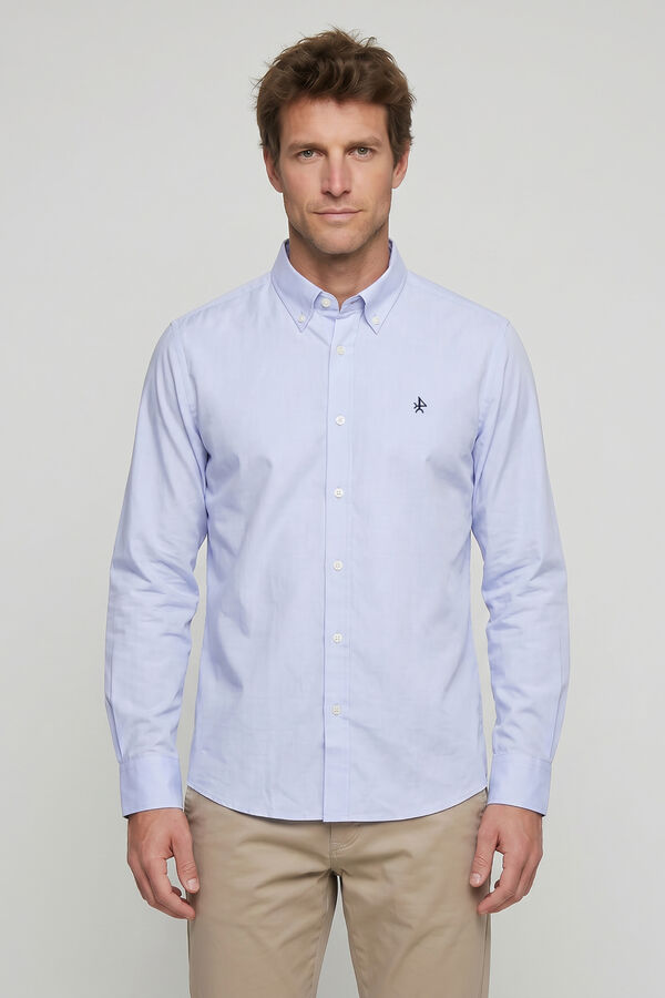 Valecuatro Camisa cl&aacute;ssica Azul