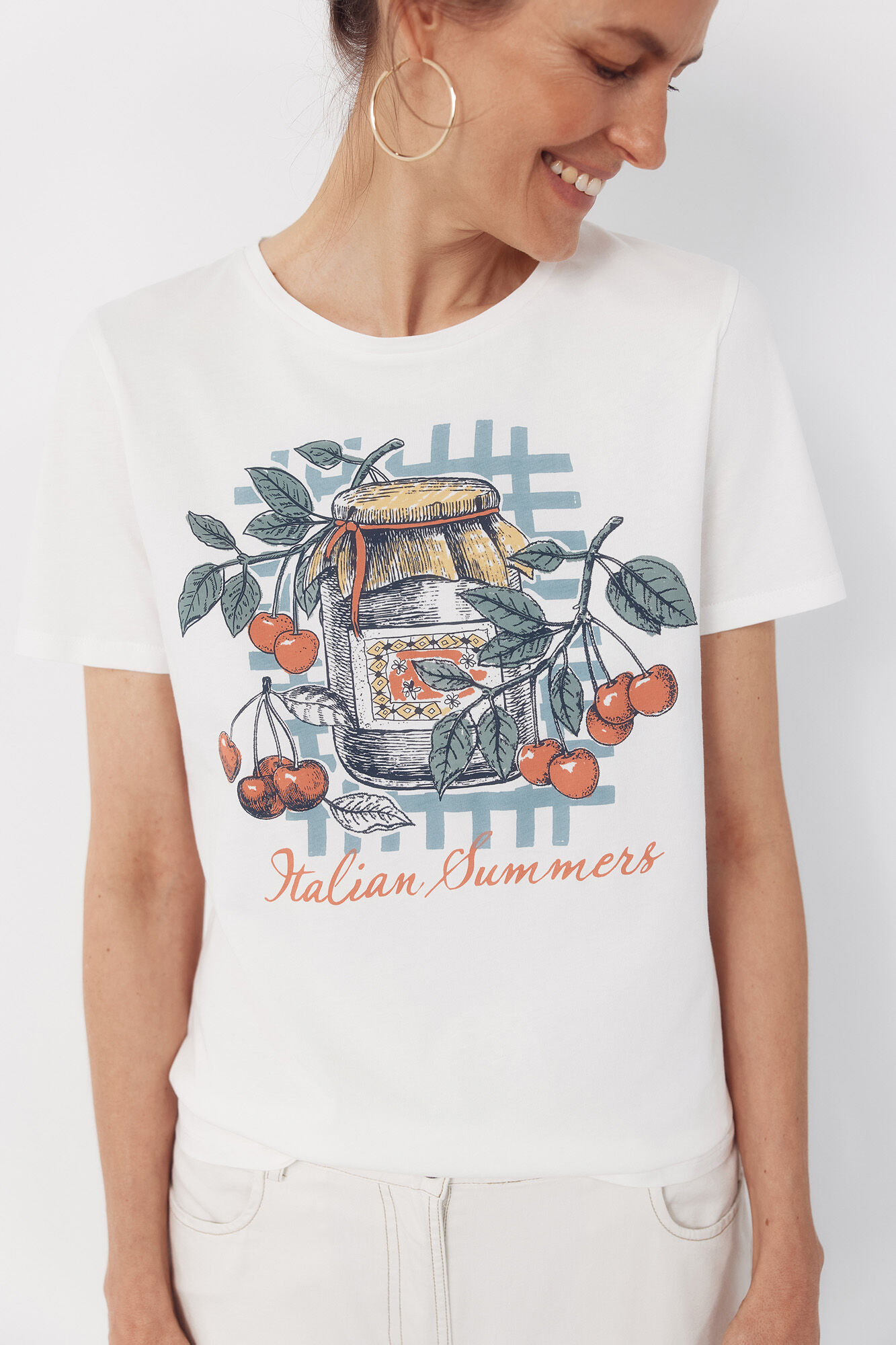 Cortefiel T-shirt estampada