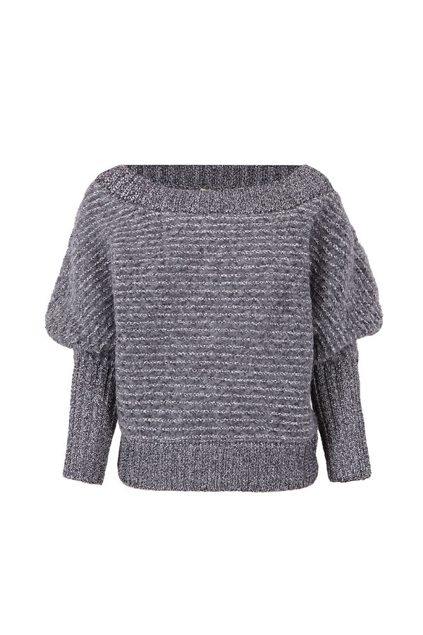 Slowlove Jersey asimétrico Gris