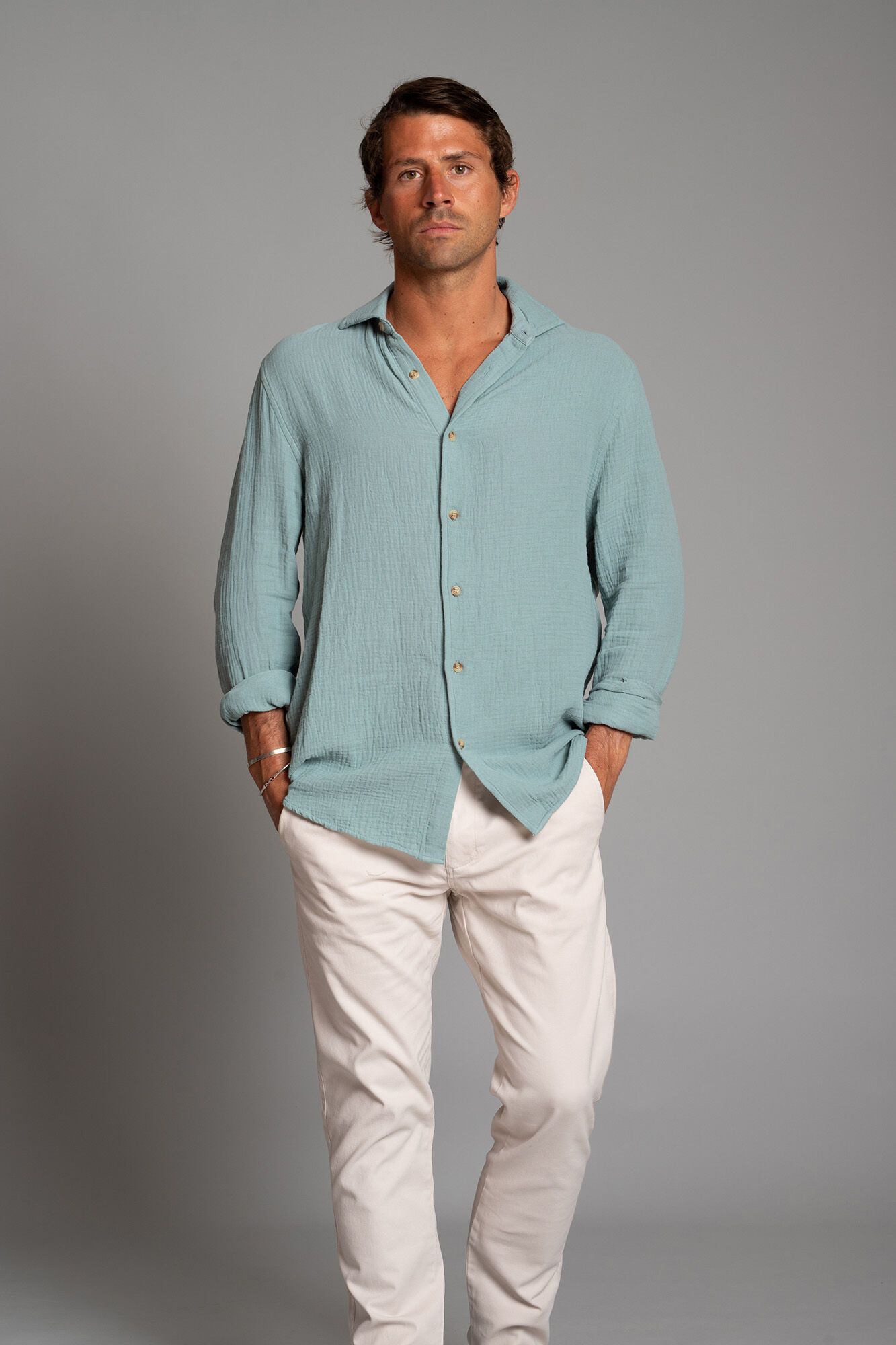 Cloking Camisa Bambula