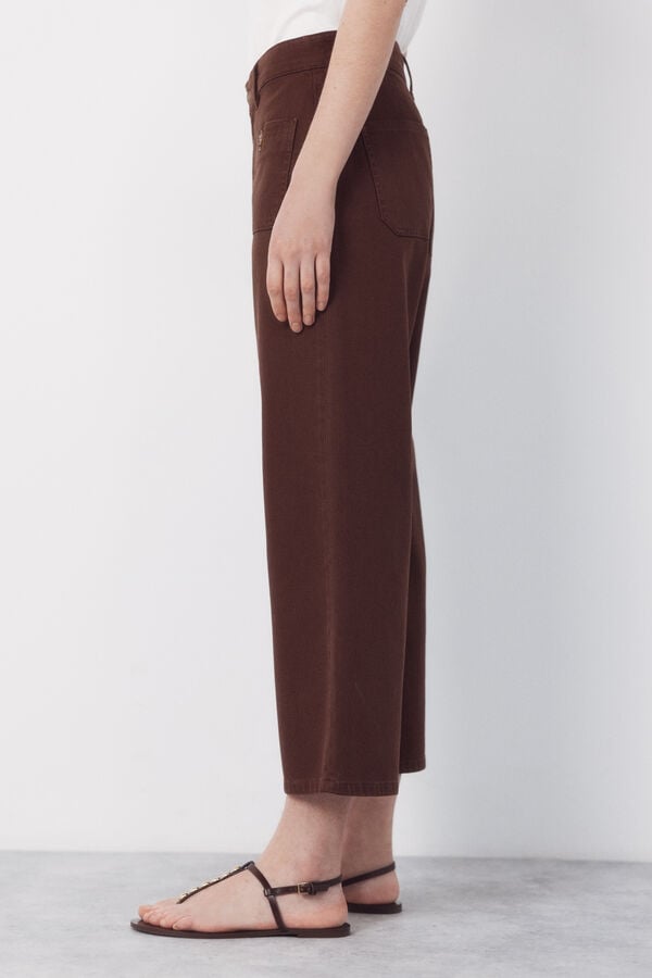 Cortefiel Jeans Marine Bolsillos Naranja