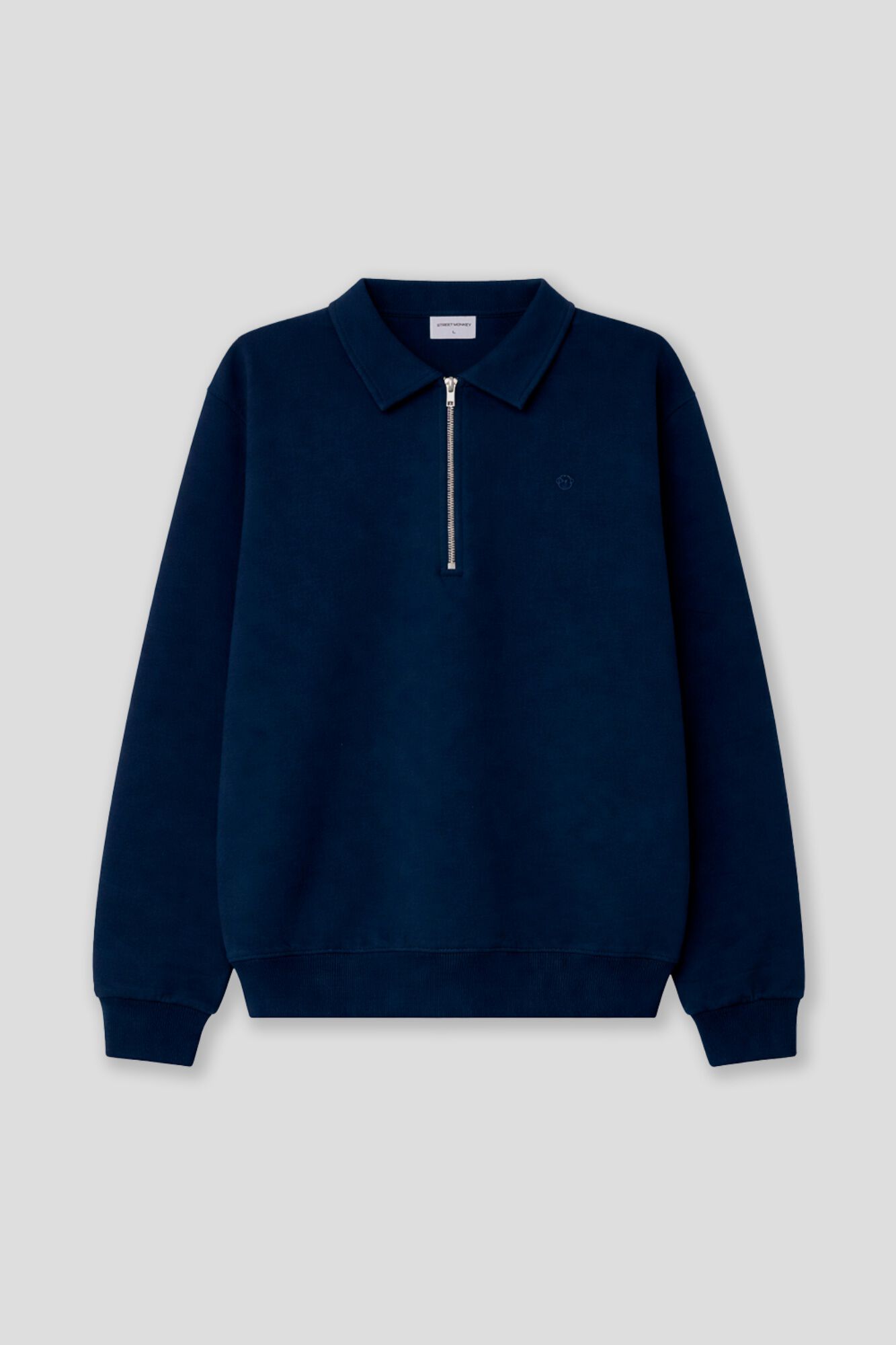 Street Monkey Sweatshirt com fecho-&eacute;clair