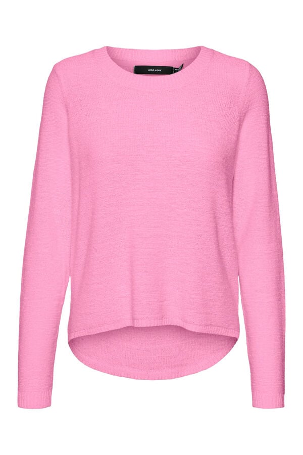 Vero Moda Camisola de malha com gola redonda Subiu