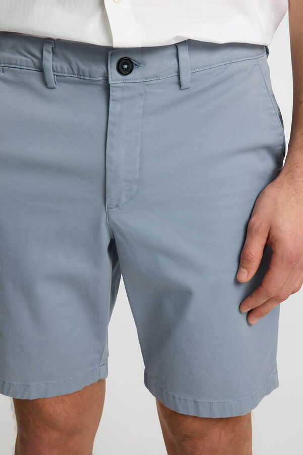 Selected Bermuda estilo chino Slim Fit Azul