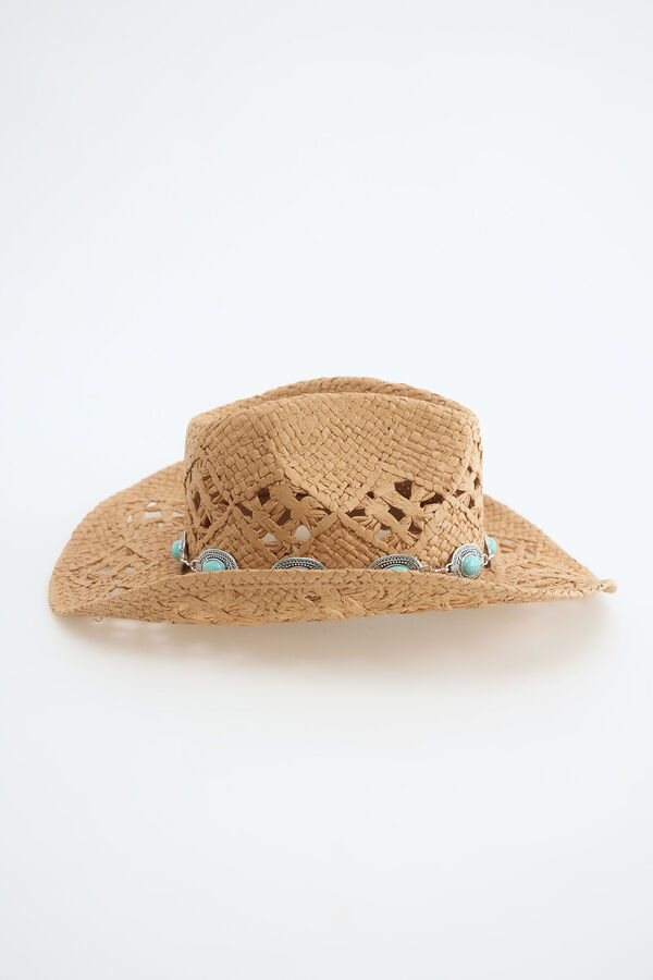 Slowlove Sombrero cowboy Marr&oacute;n