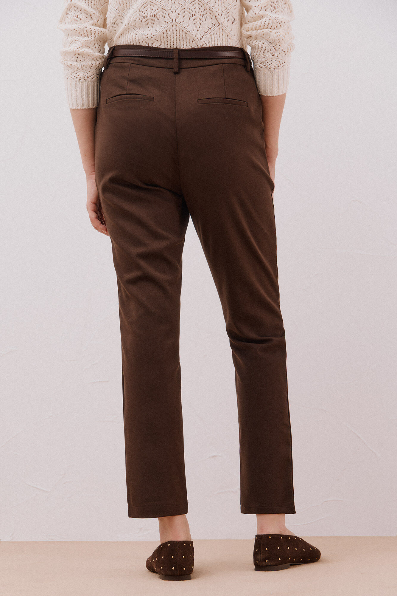 Cortefiel Pants with belt