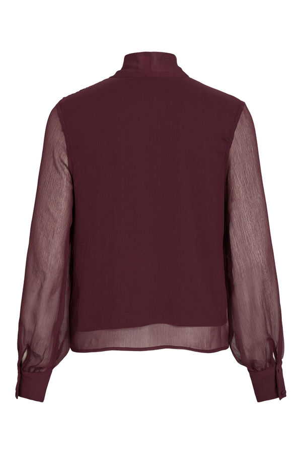 Vila Blusa de manga comprida Roxo