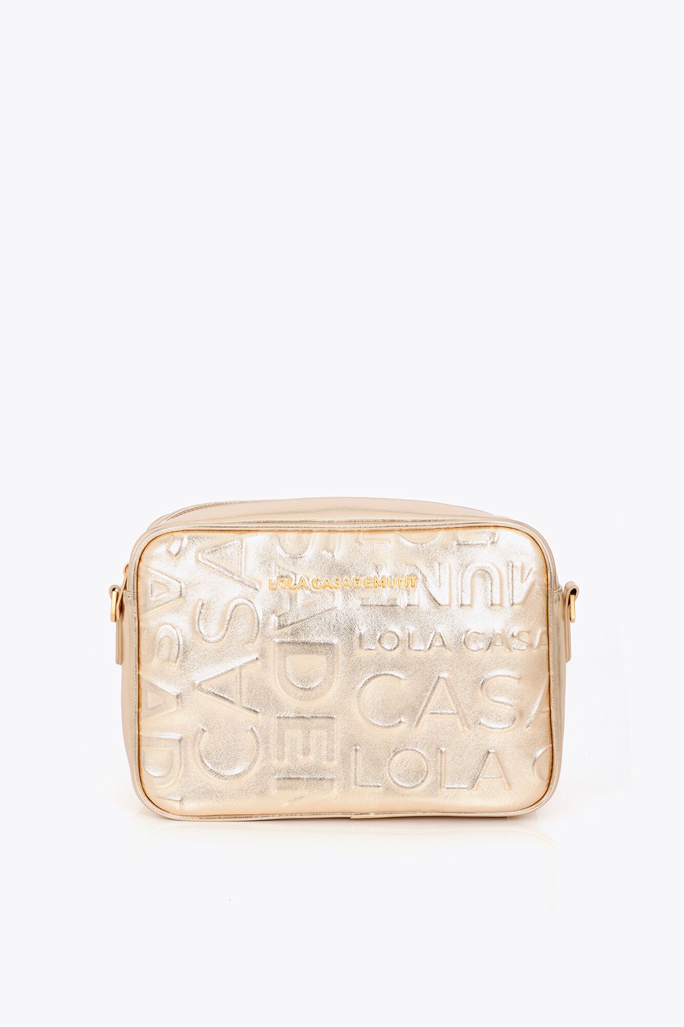 Lola Casademunt Bolsa a tiracolo b&aacute;sica monograma