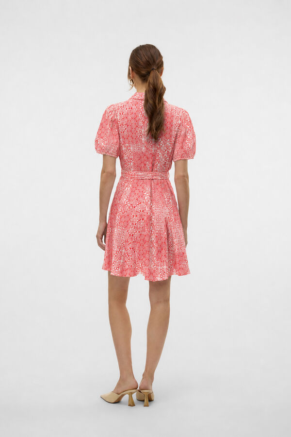 Vero Moda Short shirt dress Pink