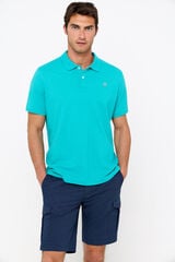 Cortefiel WWF collaboration polo shirt Turquoise