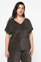 Vero Moda Curve Camiseta plus size manga curta Preto