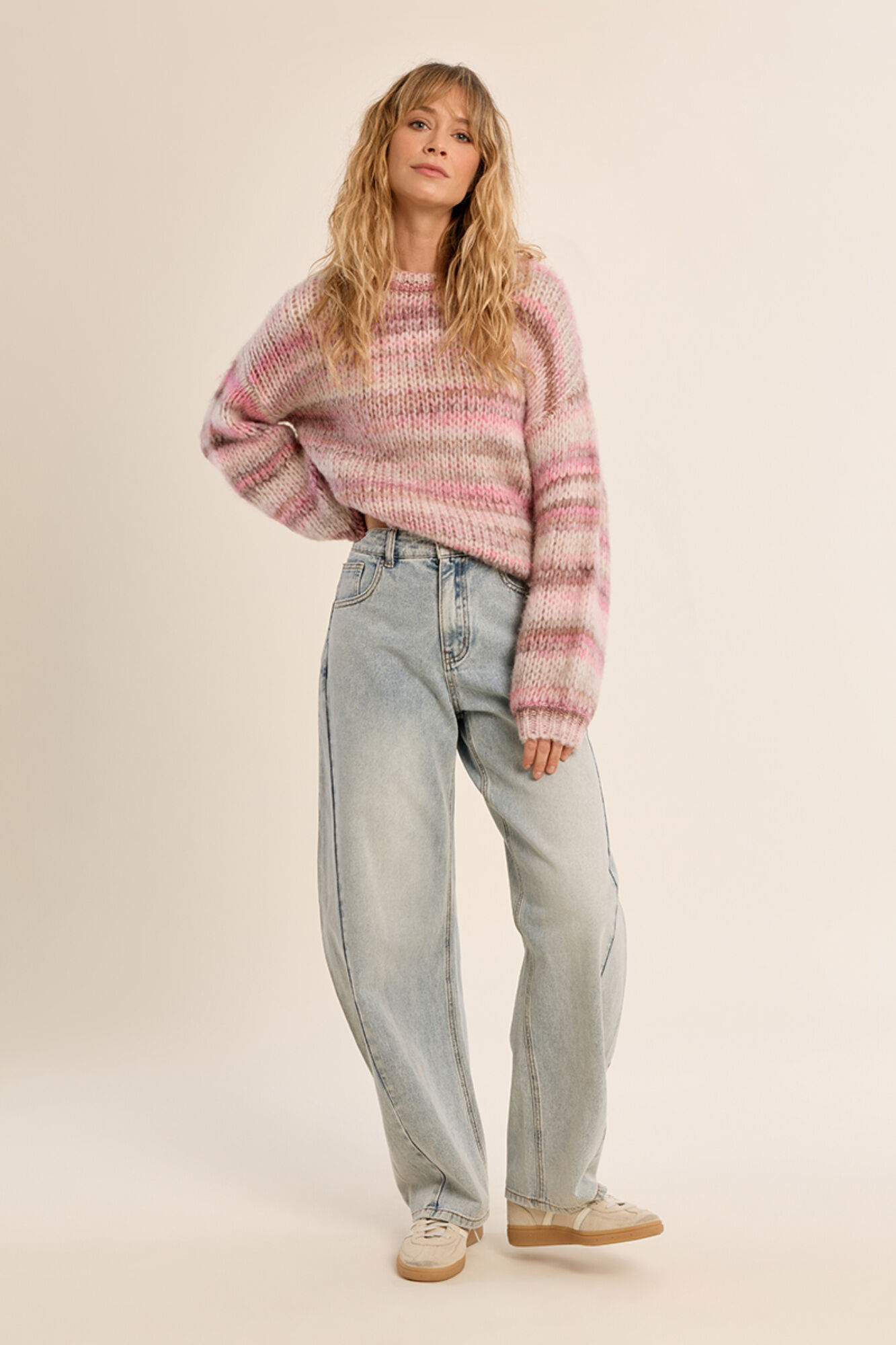 Molly Bracken Striped print jumper