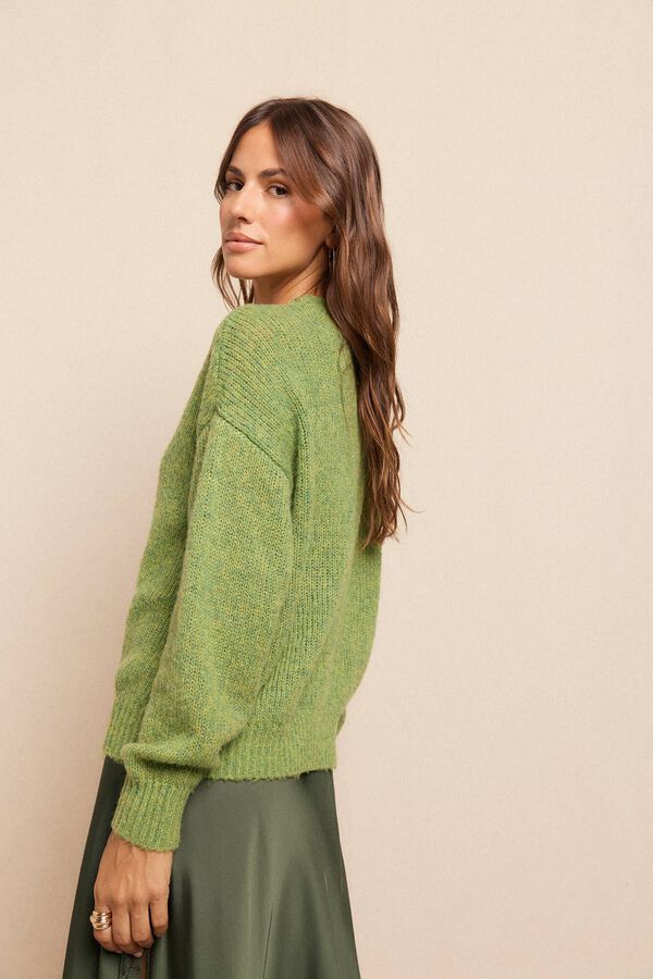 Slowlove Jersey básico Verde