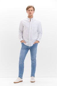 Cortefiel Jeans ligero slim fit Azul