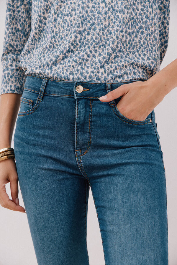 Cortefiel Sensational Jeans Blue