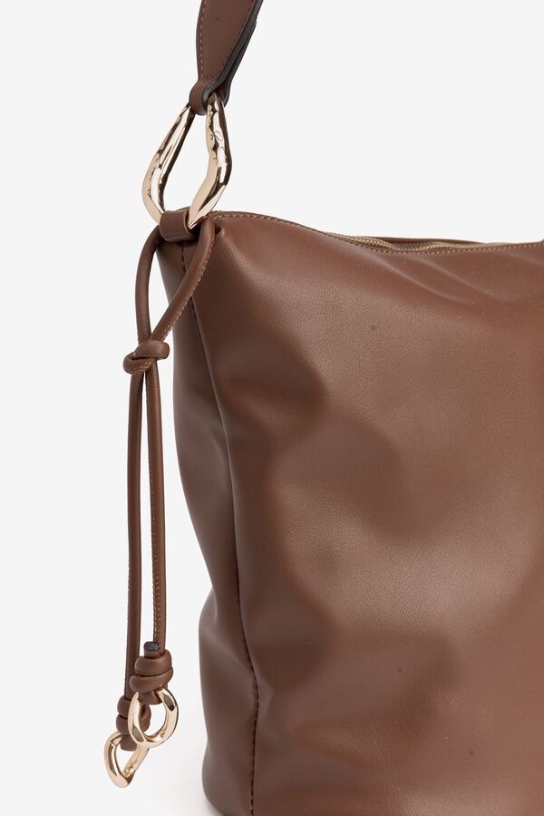 Vilanova Bolso minimalista Marr&oacute;n