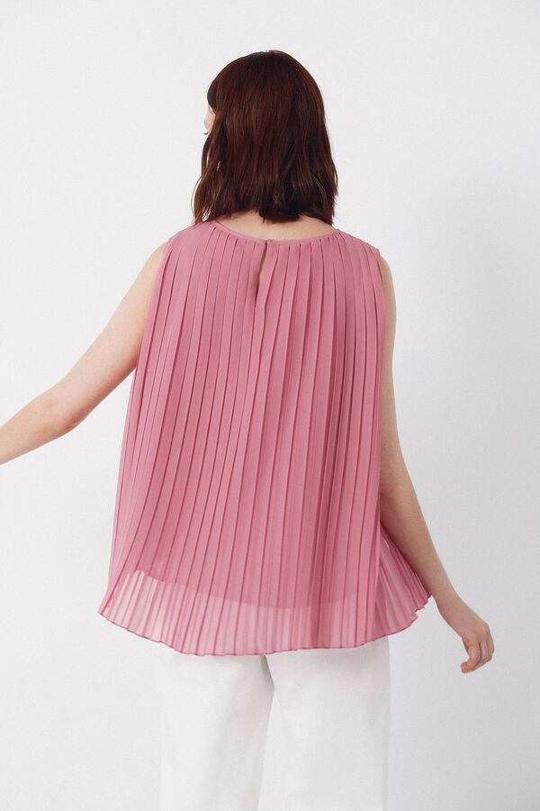 Cortefiel Blusa plissada Subiu