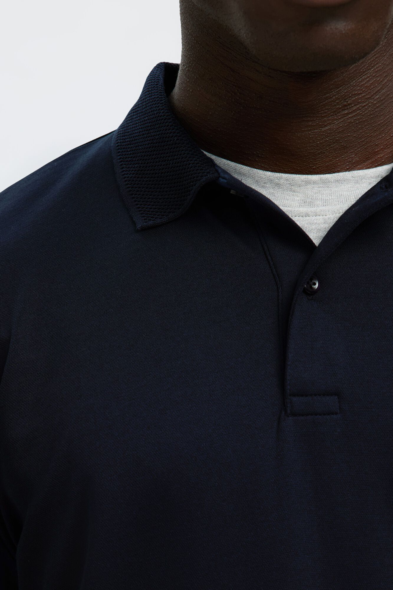 Selected Polo b&aacute;sico de piqu&eacute;