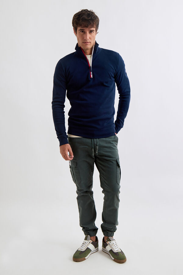 Williot Camisola Meia Fecho-Éclair Azul