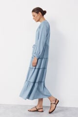 Cortefiel Printed dress Blue