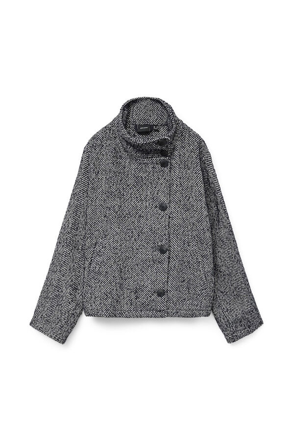 Vero Moda Blusão com estrutura espiga Azul