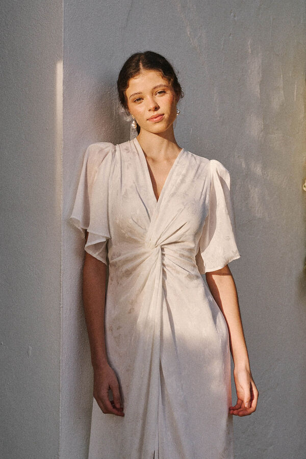 Polín Et Moi Vestido de noiva jasmim Branco