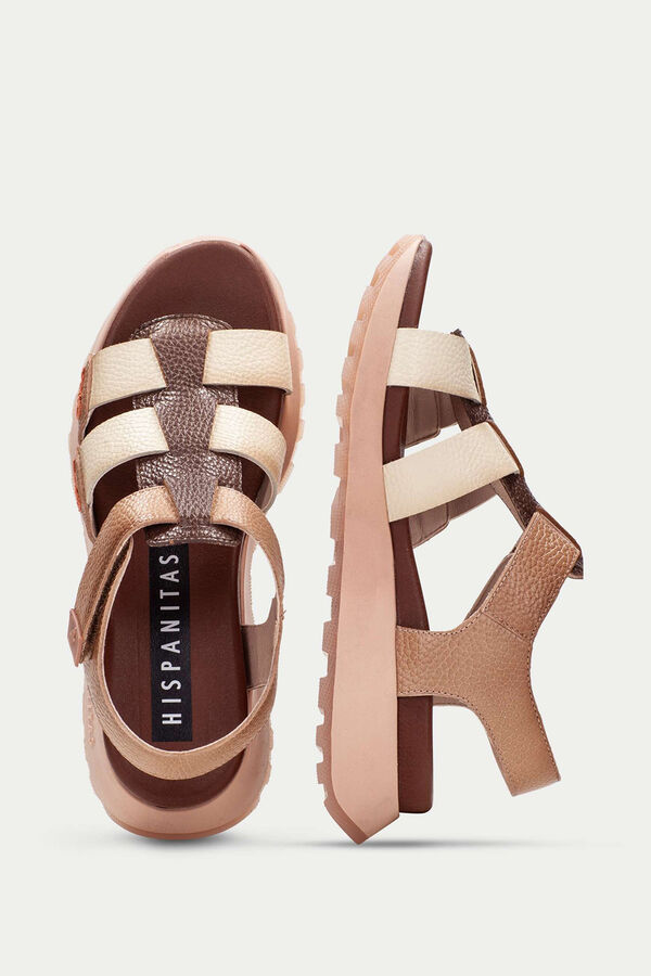 Hispanitas Sand&aacute;lia desportiva Castanho