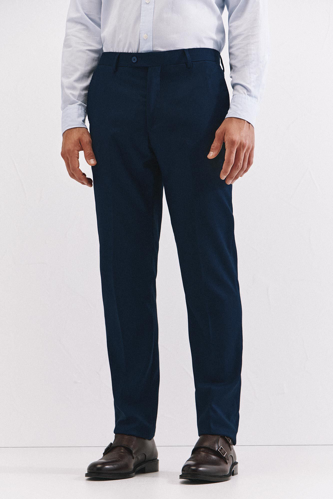 Cortefiel Xxi series bird's eye trousers