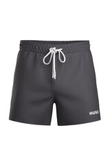 HUGO Fato de banho com logo Cinzento